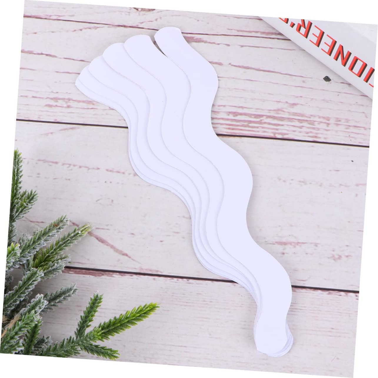 CAXUSD Anti-Slip Shower Stickers 12pcs Wavy Bath Treads