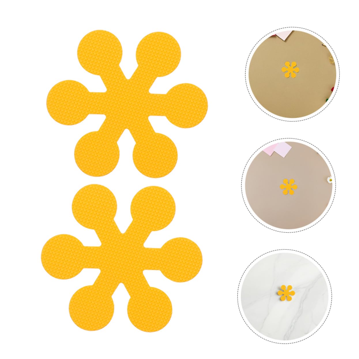 12pcs Snowflake Flower Non-Bathtub Stickers - Skid Decals for Bathroom Safety