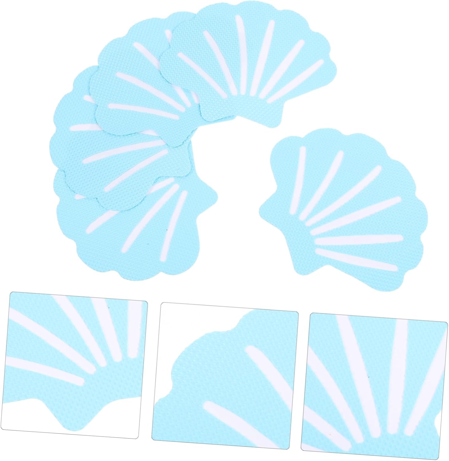 WOONEKY 12pcs Bathtub Non-Slip Stickers 1