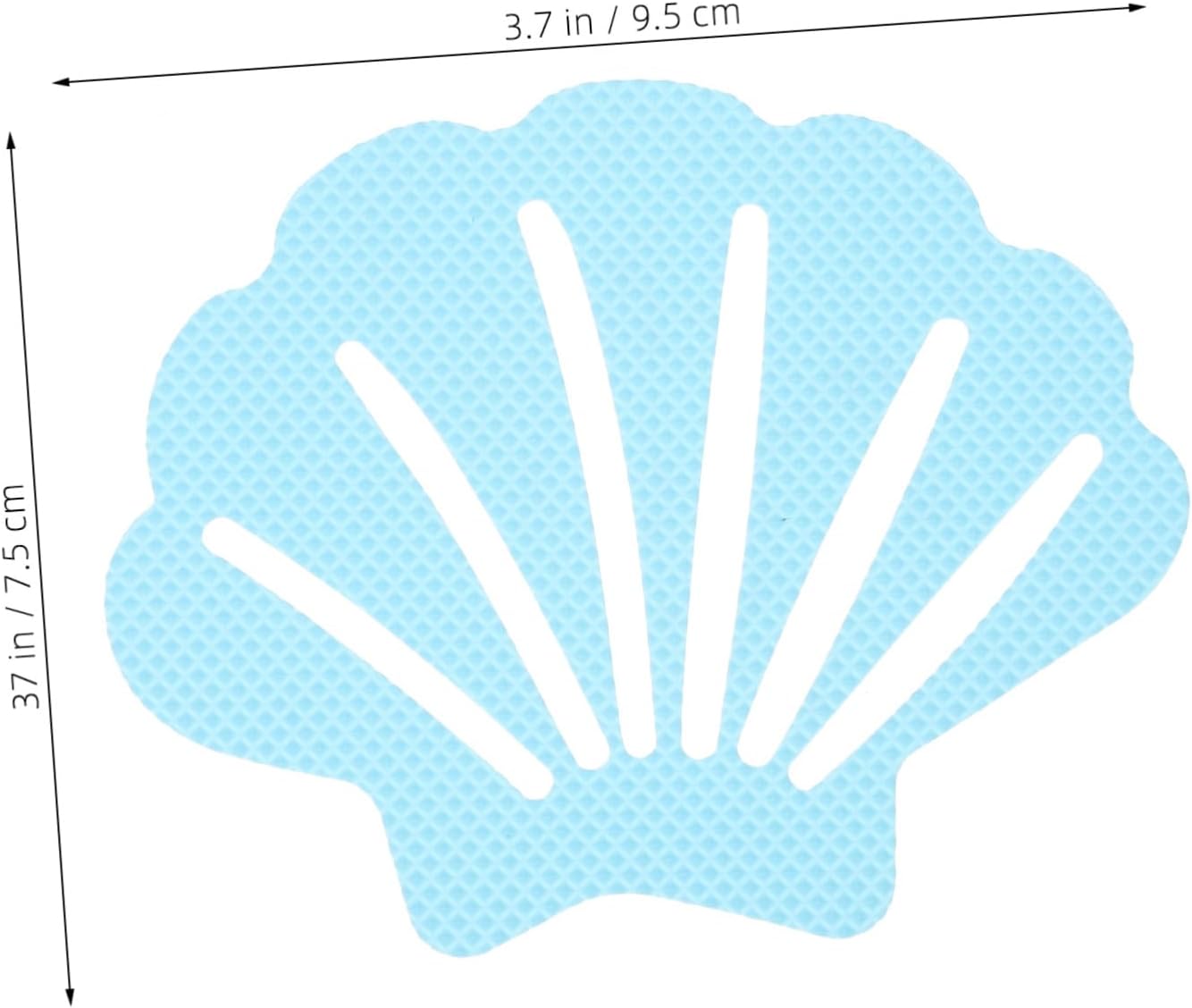 30Pcs Shell Shaped Bath Stickers Non-Skid Decals