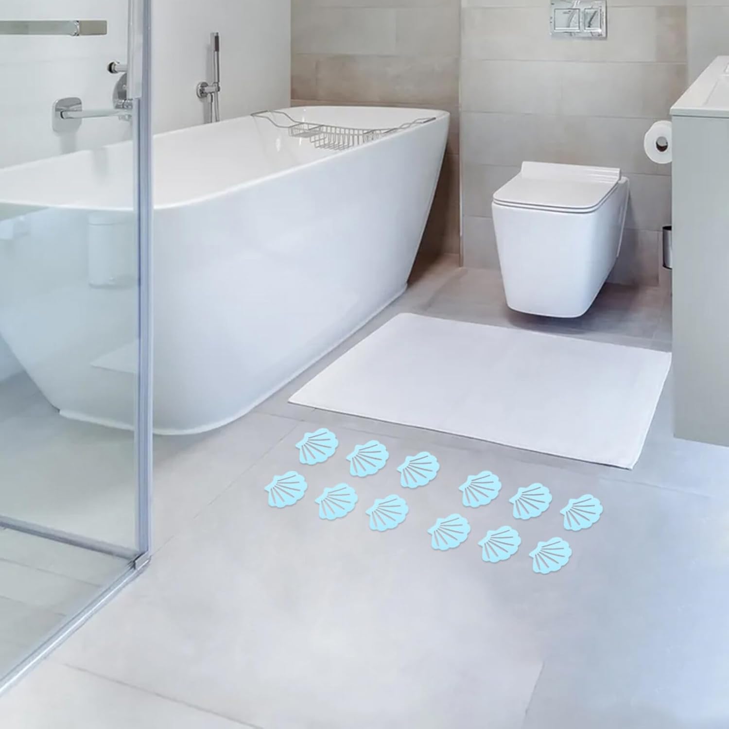 Alipis Non-Slip Bathtub Stickers with Textured Surface