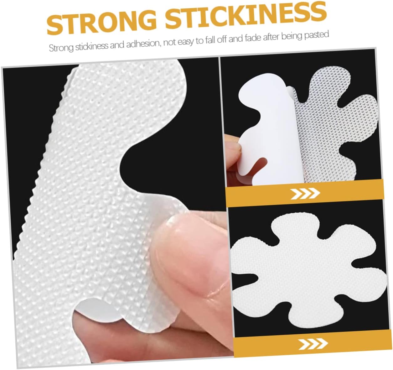 12pcs Flower Design Non-Slip Stickers for Bathroom Kitchen 1