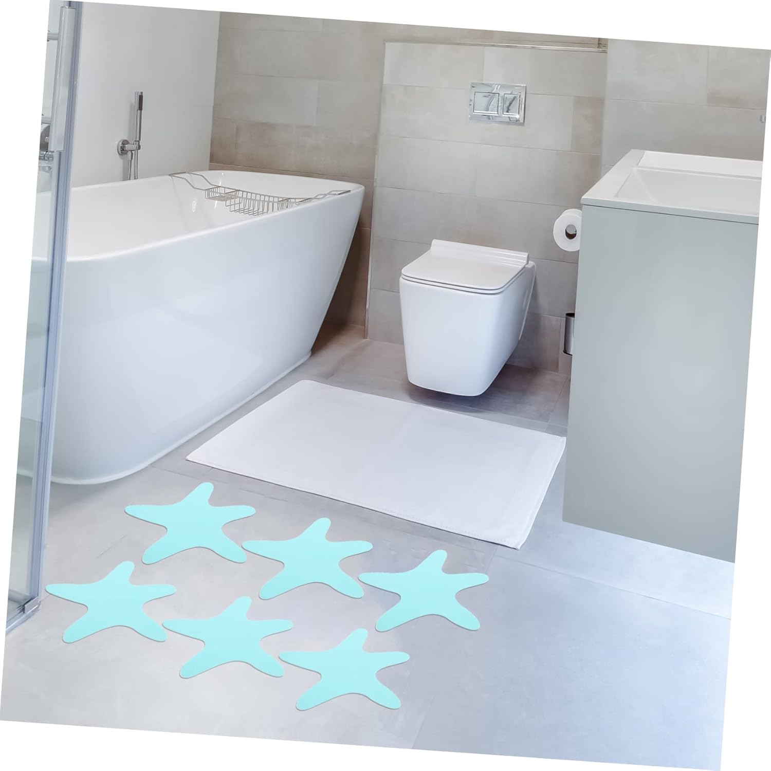 Amosfun Non-Slip Bathtub Stickers 25 Pack