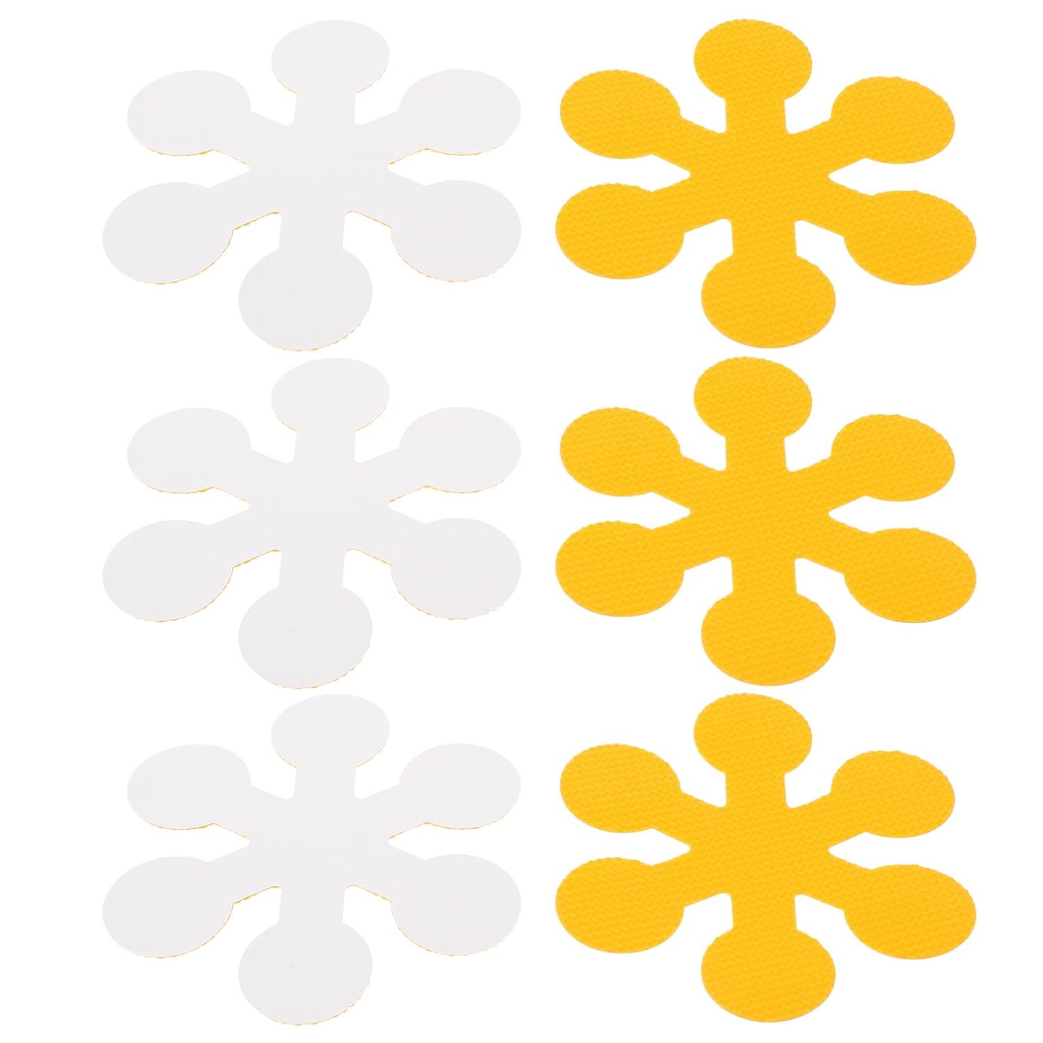 Kisangel 6 Pack Non Slip Bathtub Stickers