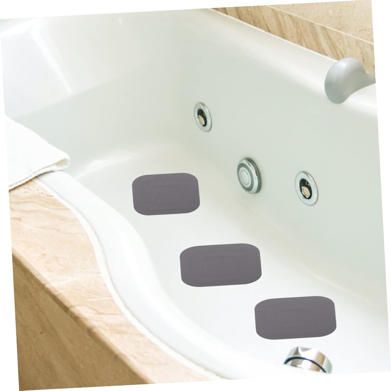 HOLIDYOYO 20pcs Anti-Slip Bathtub Stickers for Bathroom Safety