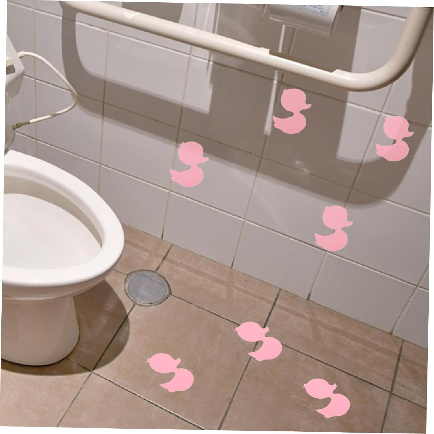 PRETYZOOM 12pcs Non-Adhesive Safety Stickers for Bath and Shower