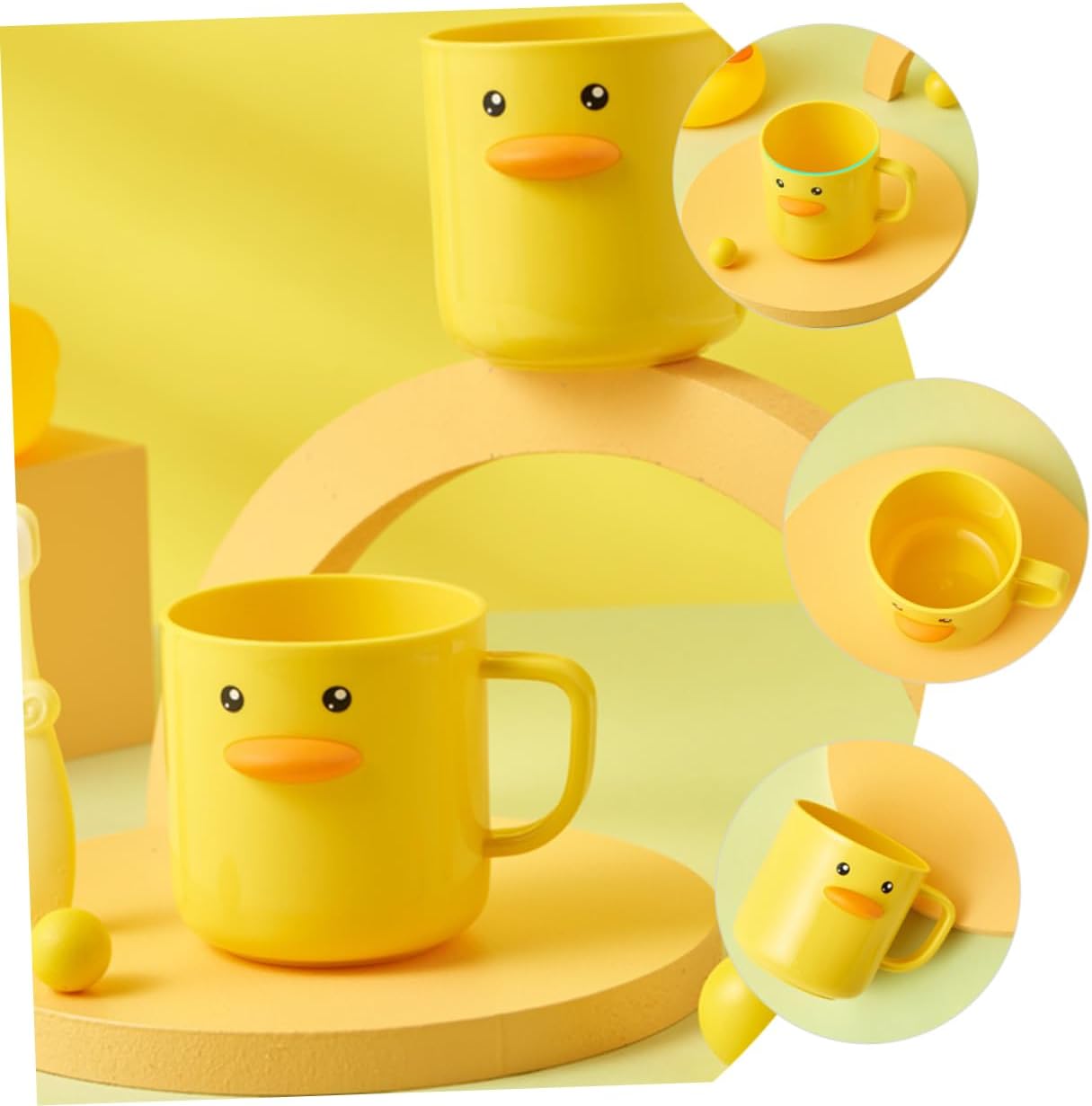 Mobestech 2pcs Cute Toothbrush Cups for Boys Girls