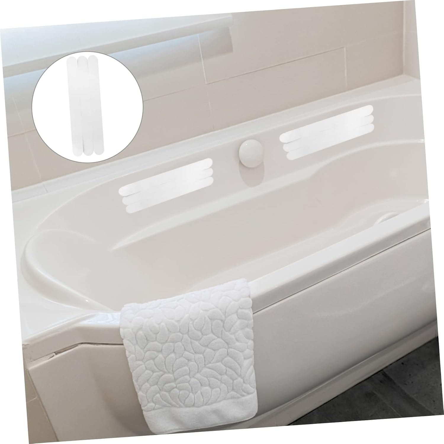 Cabilock Non-Slip Bath Stickers 6pcs Safety Strips