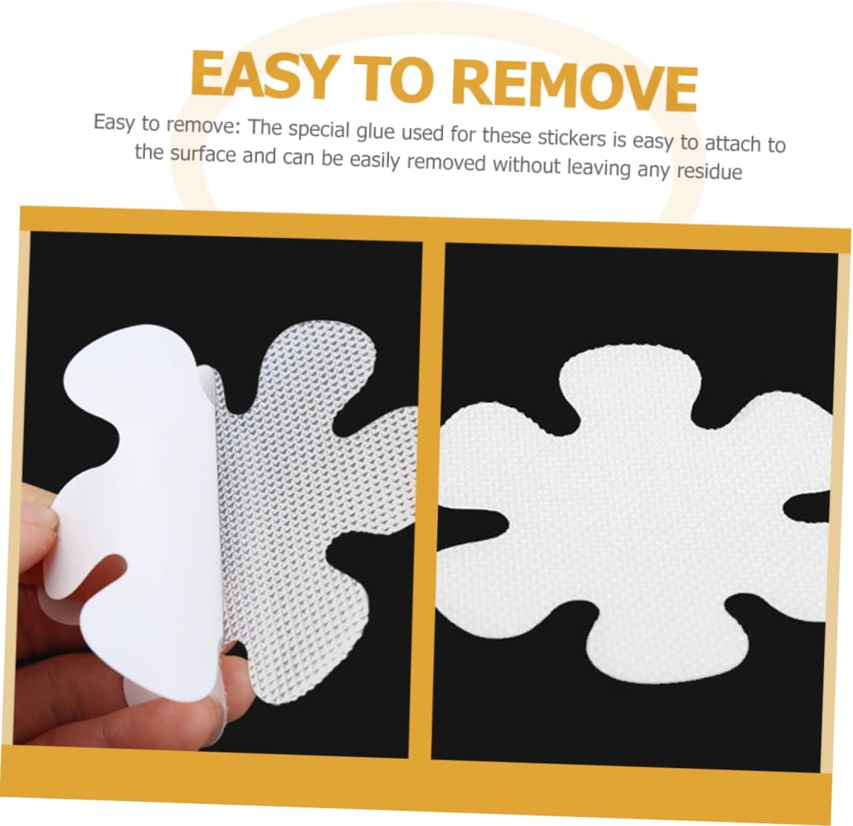 12pcs Flower Design Non-Slip Stickers for Bathroom Kitchen 1