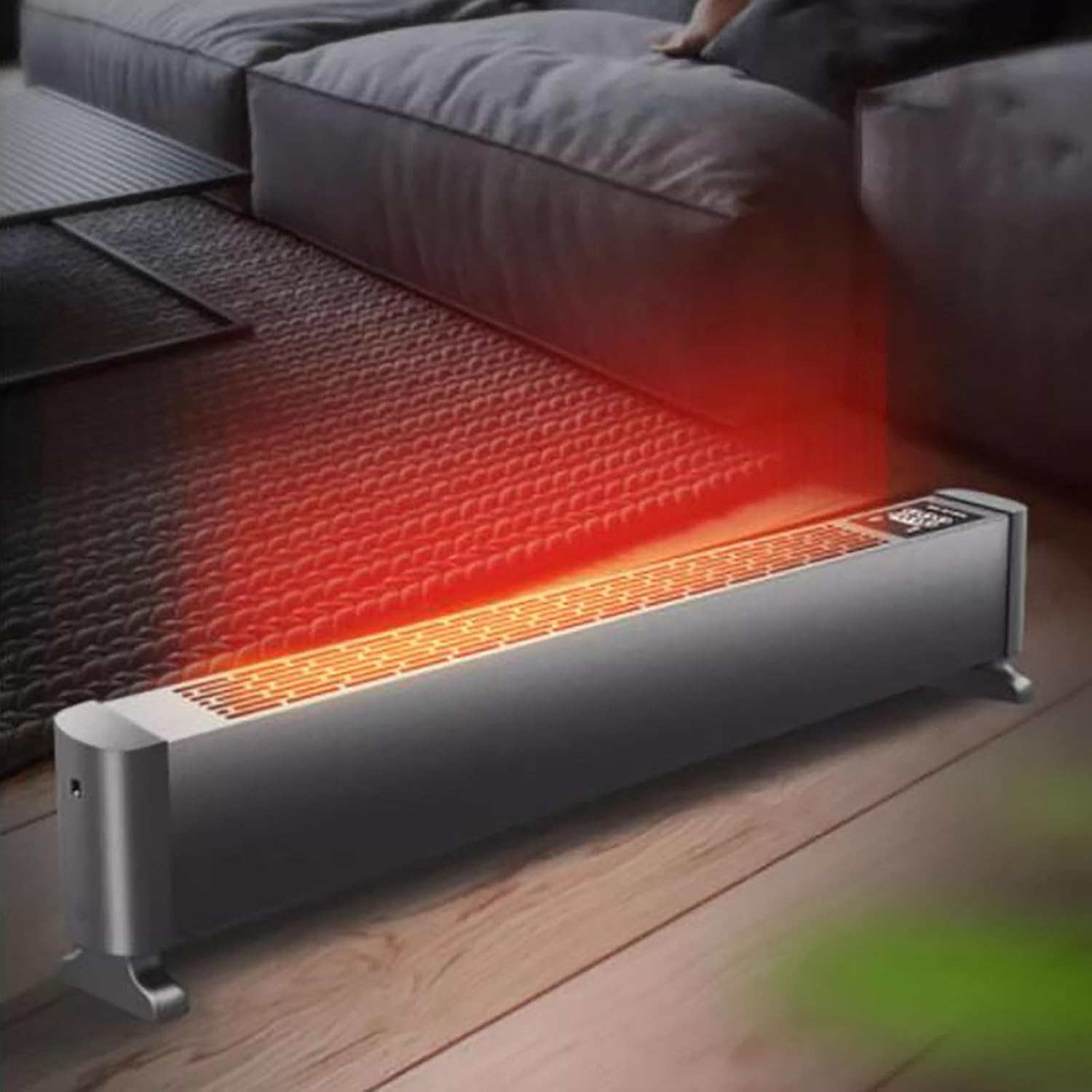 2200W Baseboard Heater with Child Lock and IPX4 Waterproof 1