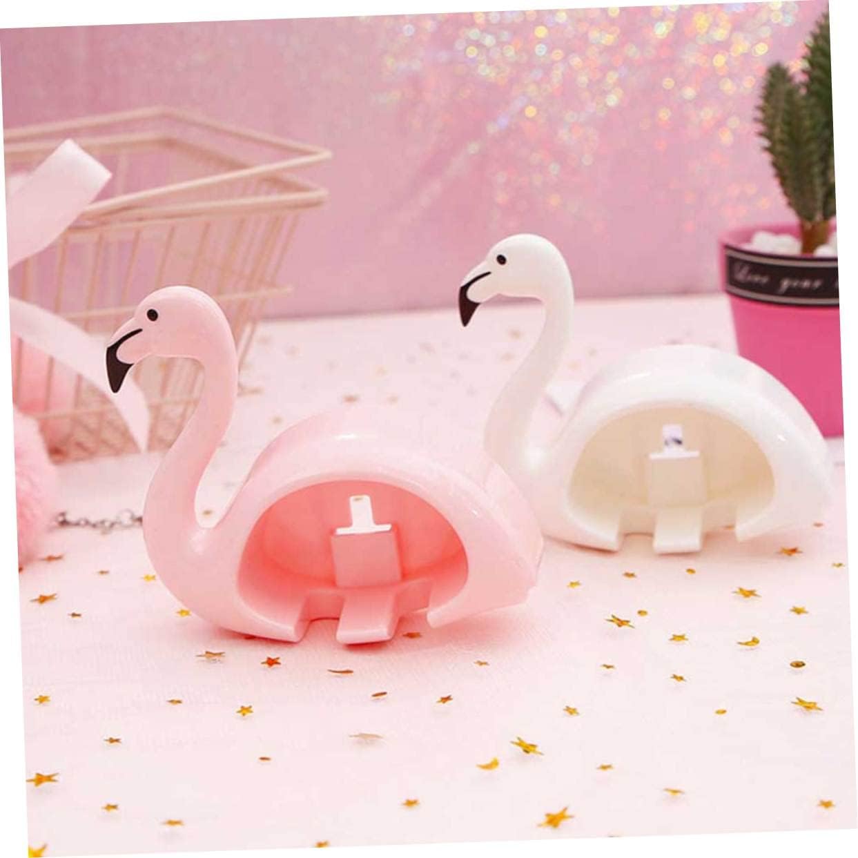 BEBEMOKO 2pcs Flamingo Toothbrush Holder