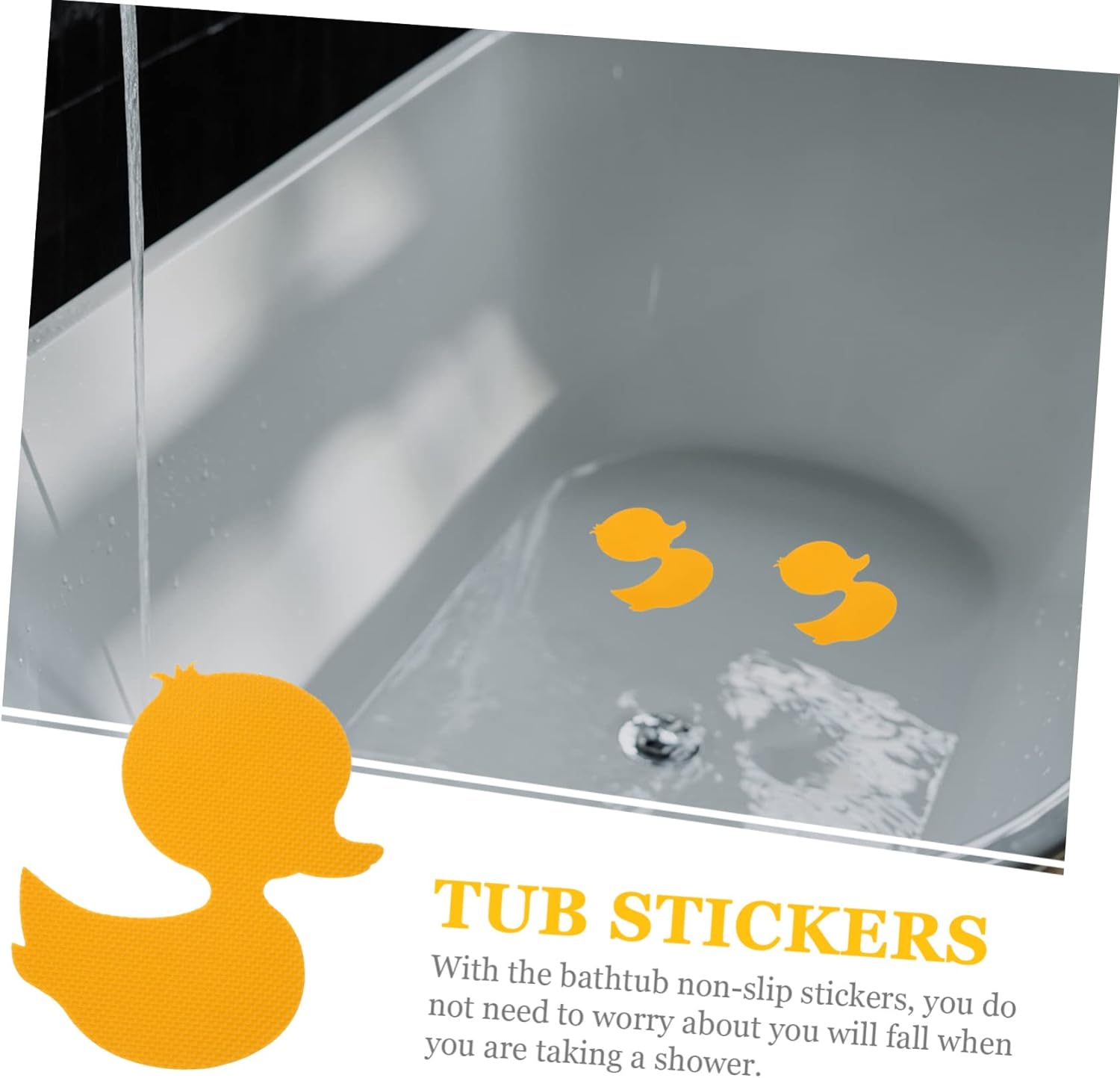 12pcs Non-Slip Shower Floor Stickers for Kids