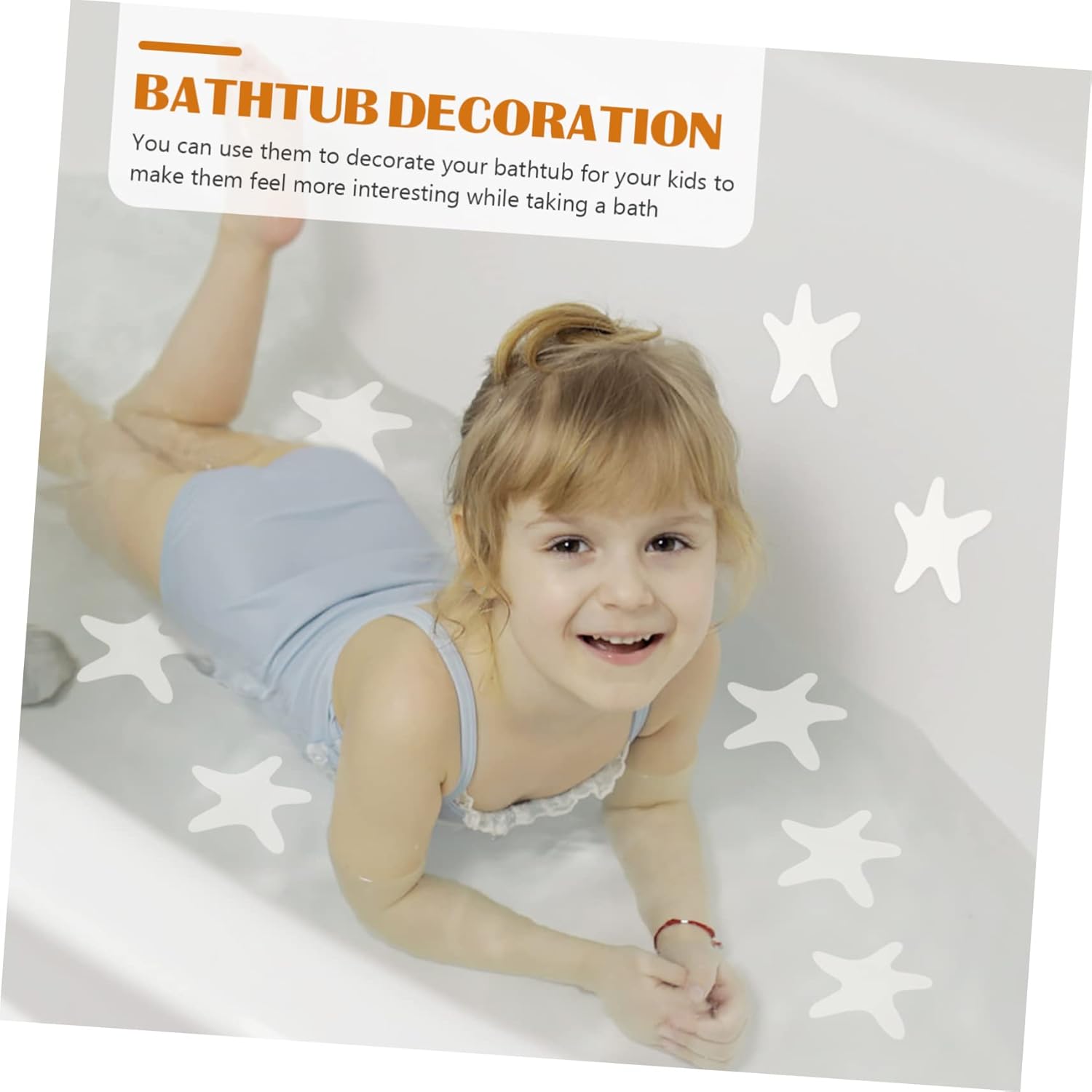 20pcs Anti-Slip Cartoon Bathtub Stickers for Boys and Girls