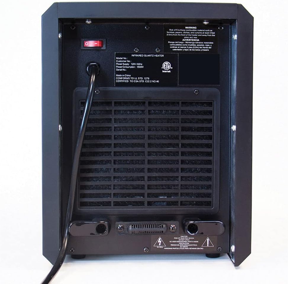 LifeSmart 6-Element Infrared Heater with Remote Control 1