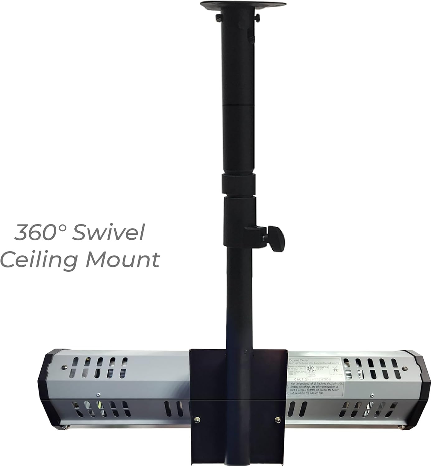 Heat Storm 1500 Watt Infrared Heater with Remote and Mounts