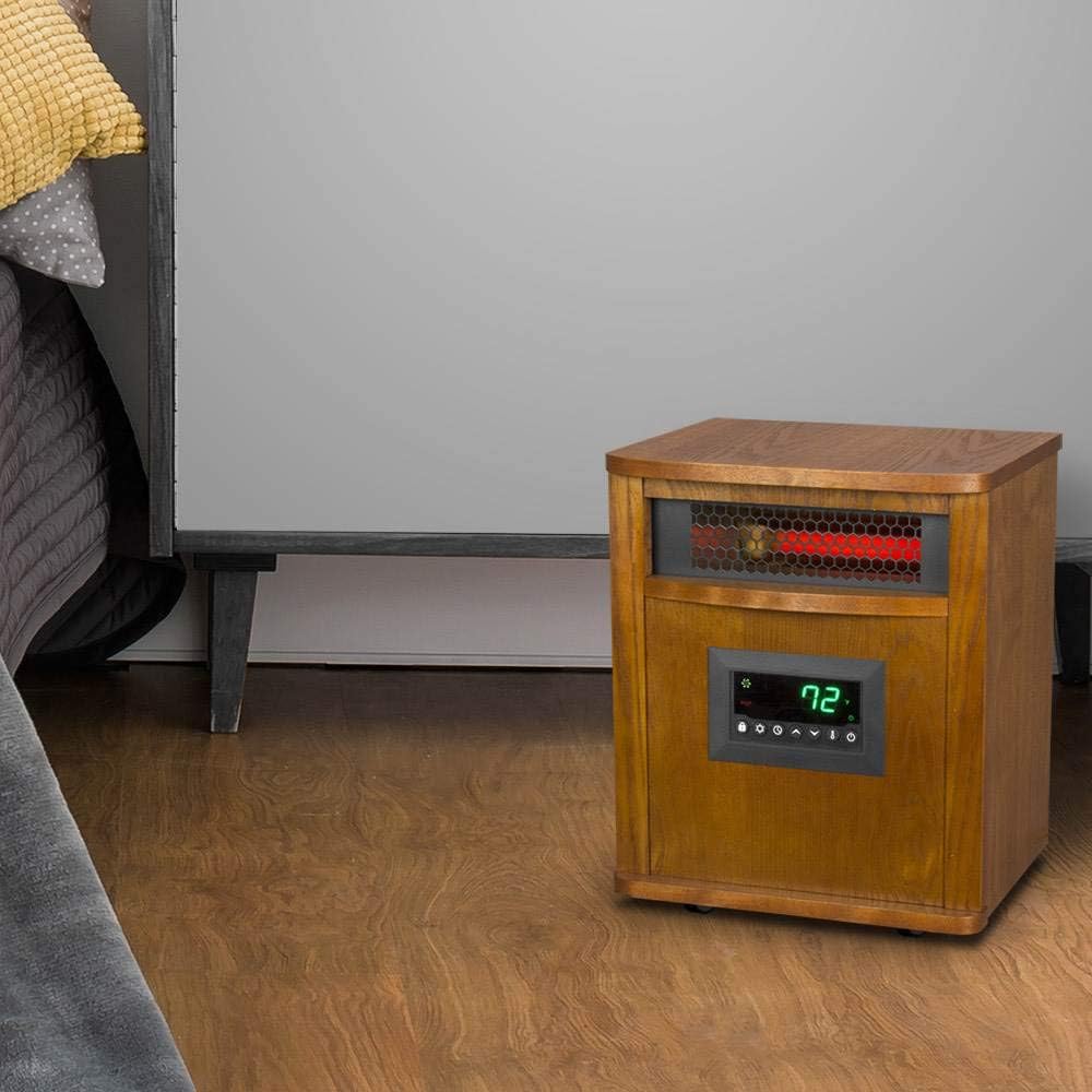 Lifesmart 1500 Watt Infrared Space Heater 2 Pack