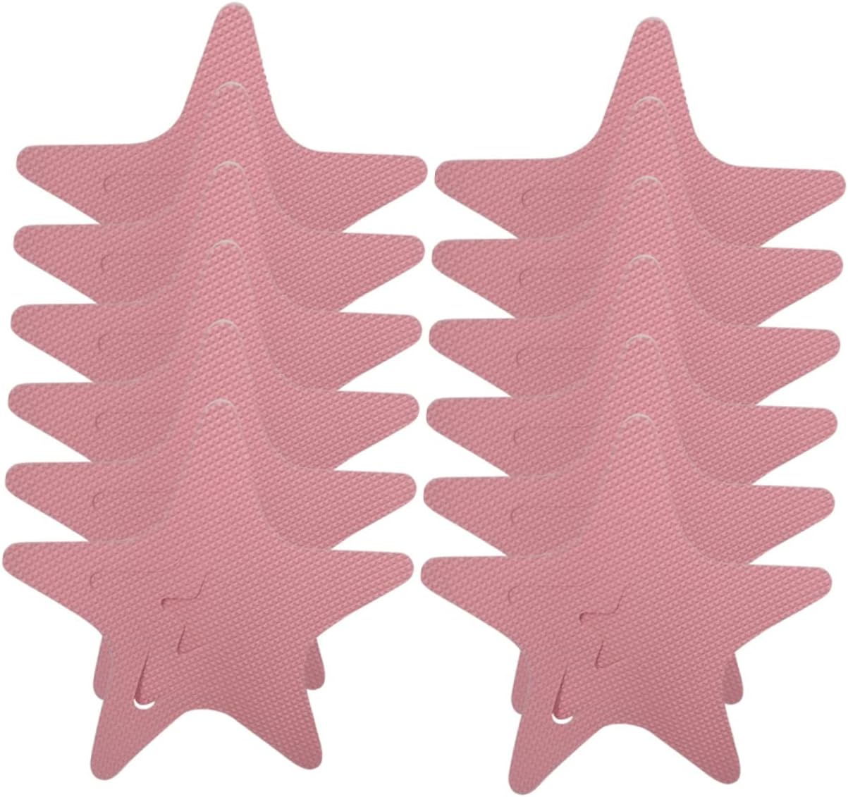 Cabilock 12Pcs Star Shape Anti-Slip Bath Decals