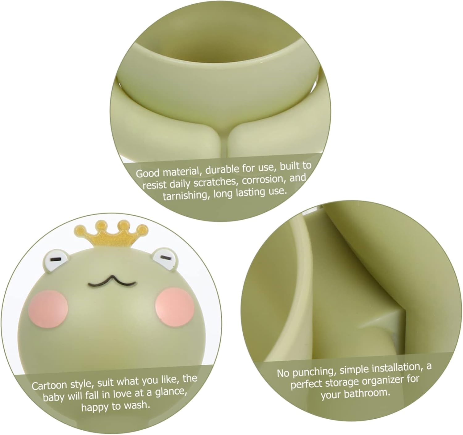 Cartoon Toothbrush Cup Holder Wall Mount for Boys