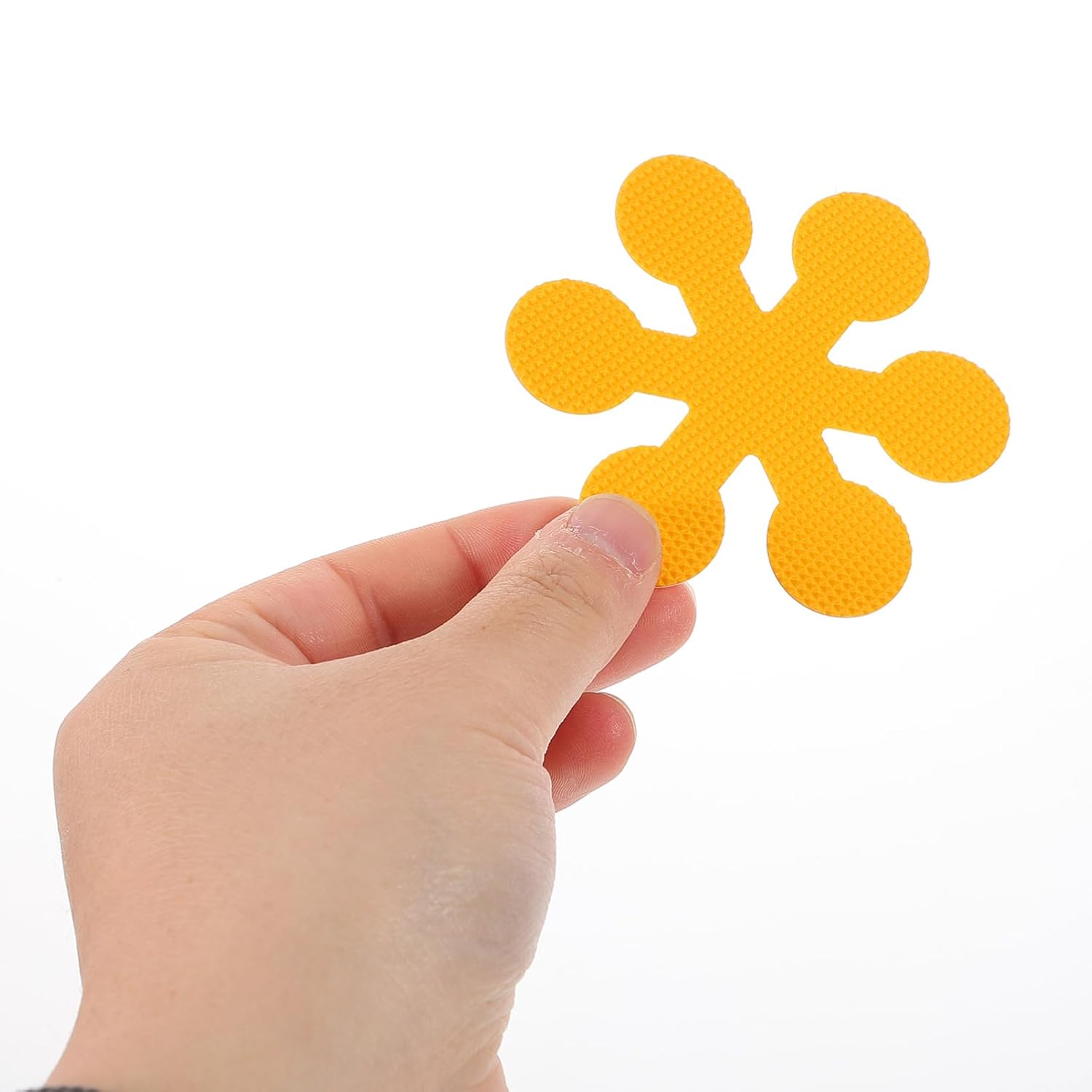 LIOOBO 6Pcs Snowflake Non-Slip Bath Stickers 1