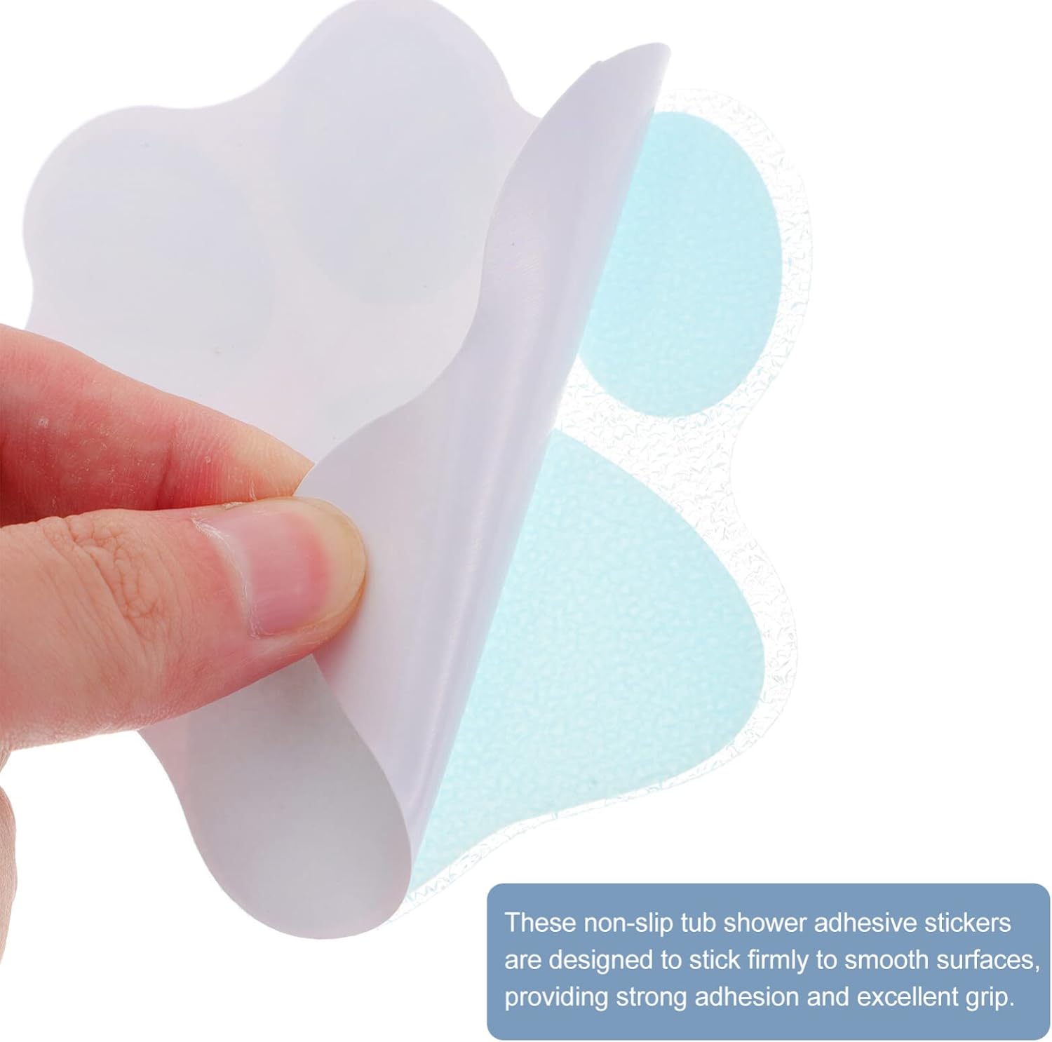 Kisangel Non-Slip Bathtub Stickers 10 Pack Anti-Slip Decor