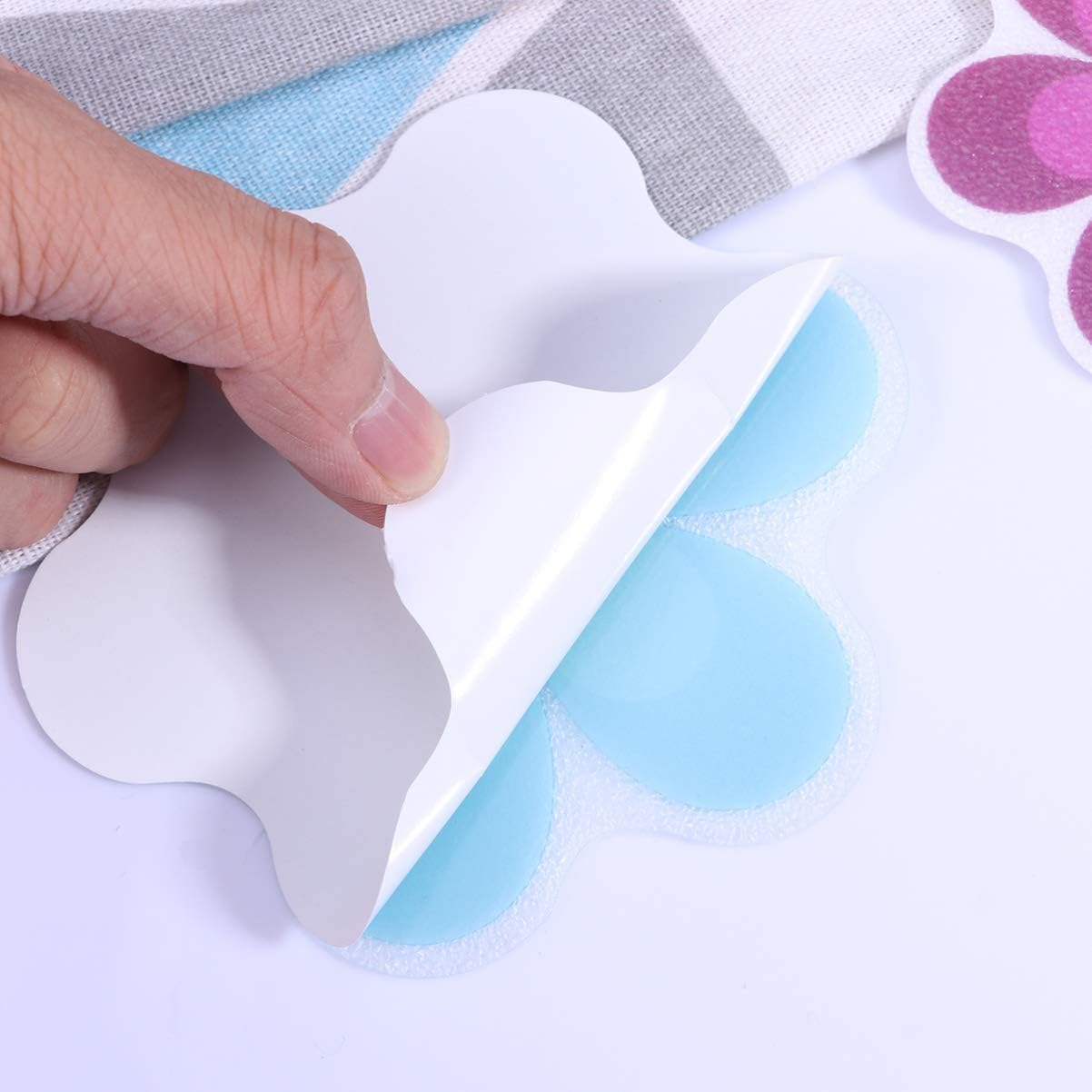Zerodeko Bathroom Tile Stickers Anti-Slip Decals 10pcs