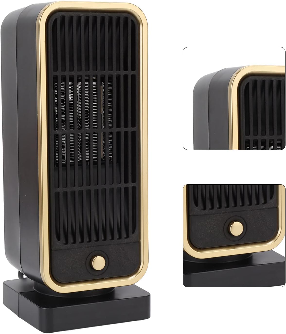 yaogohua Electric Space Heater PTC Ceramic Quiet 40dB Portable