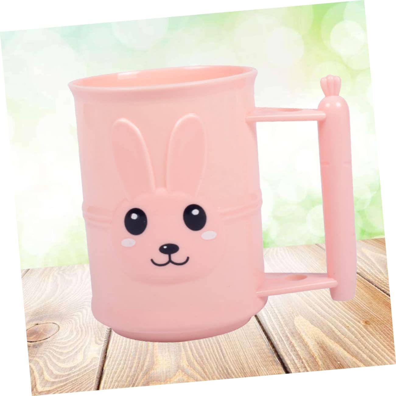 Veemoon Rabbit Toothbrush Cup Holder Tumbler for Kids