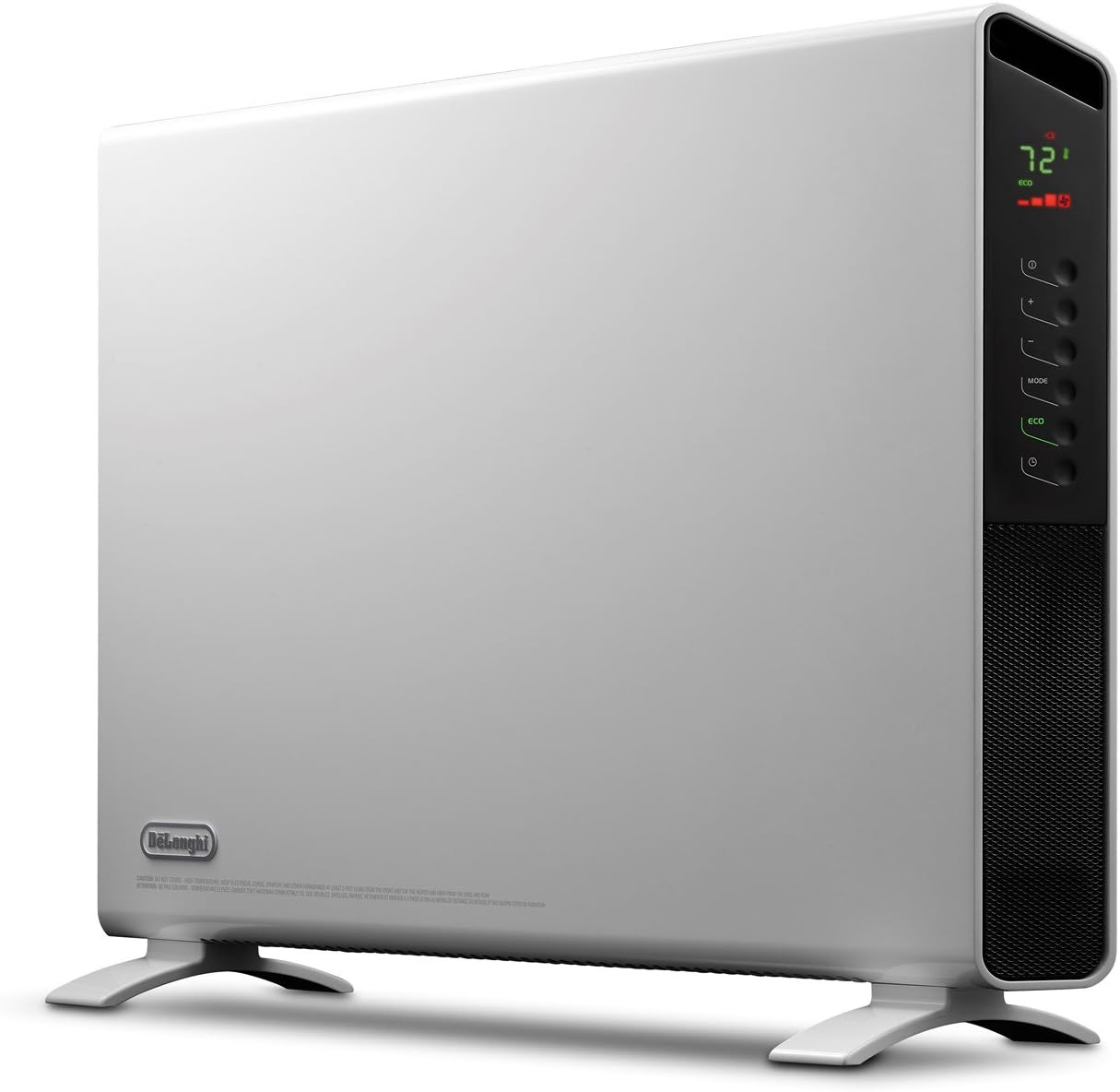DeLonghi 1500W Convection Panel Heater with Timer Wall Mount
