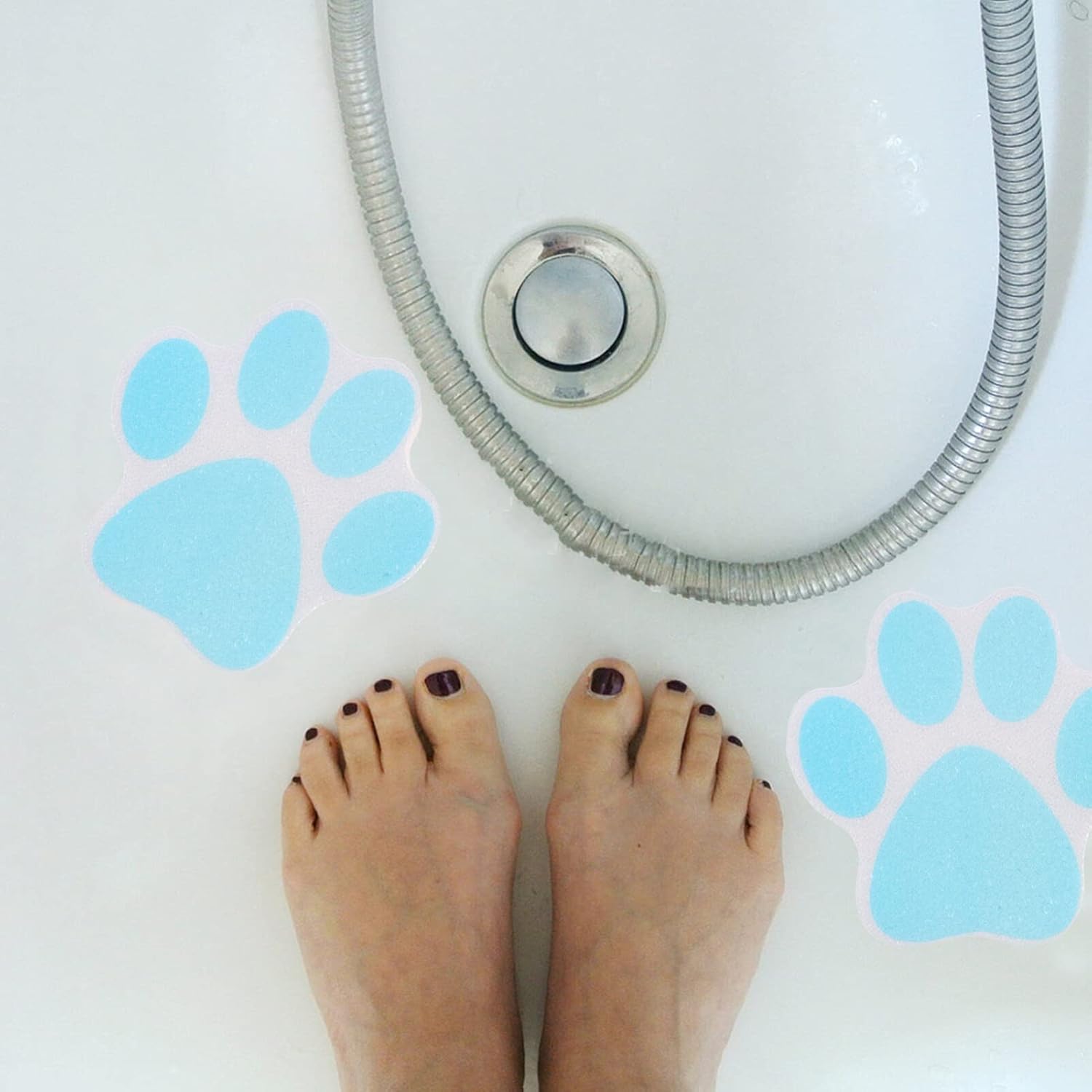 Kisangel Non-Slip Bathtub Stickers 10 Pack Anti-Slip Decor