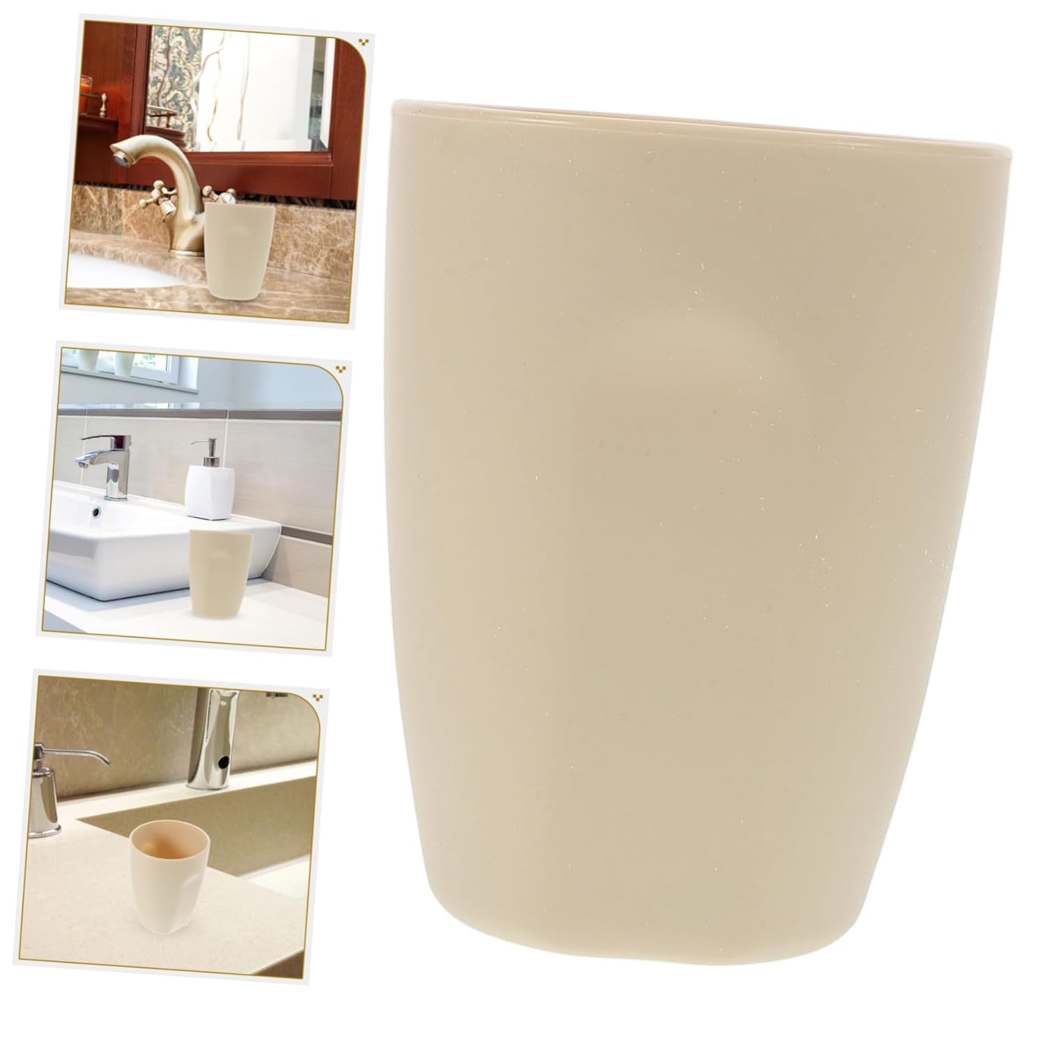 TOVINANNA Portable Toothbrush Cup with Minimalist Design