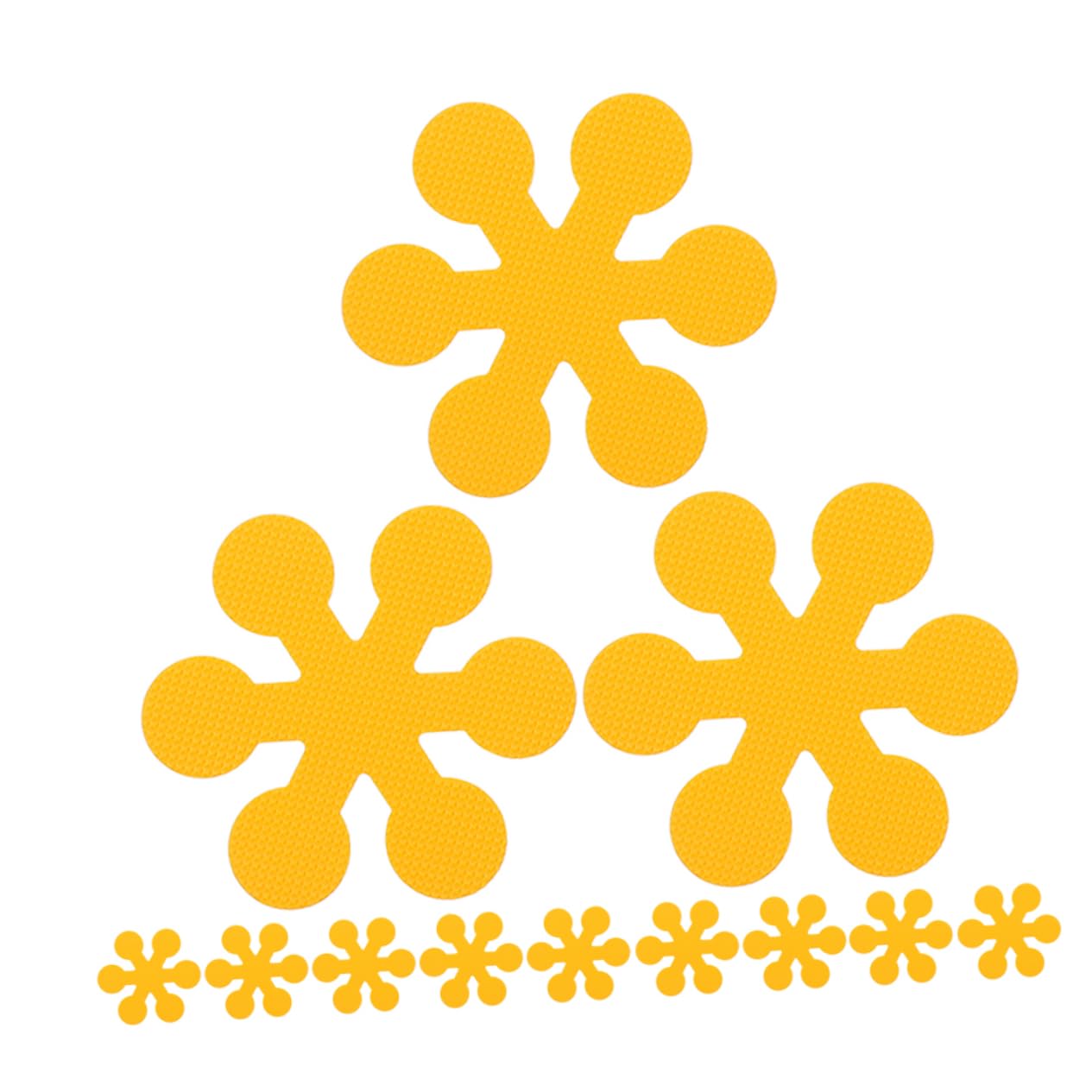 Kisangel Anti-Slip Bathtub Stickers Snowflake Flower Safe Install