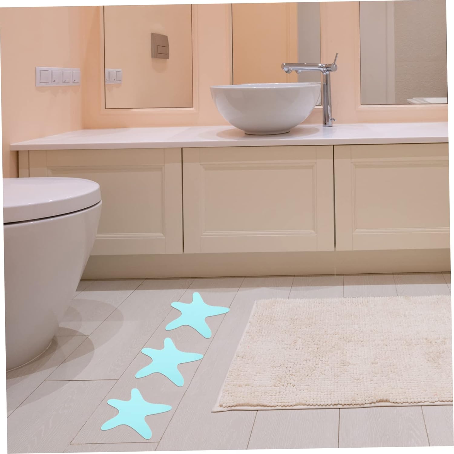 Amosfun Non-Slip Bathtub Stickers 25 Pack