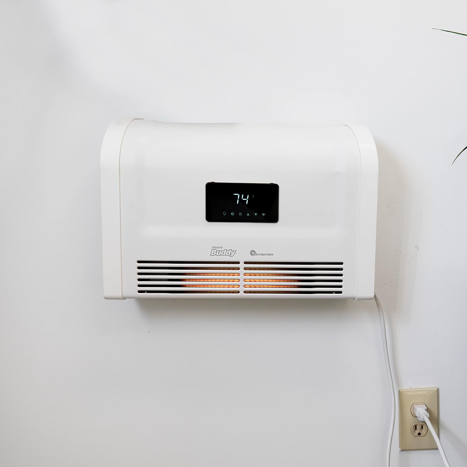 Mr Heater 1500W Wall Mount Electric Heater with Smart App Control