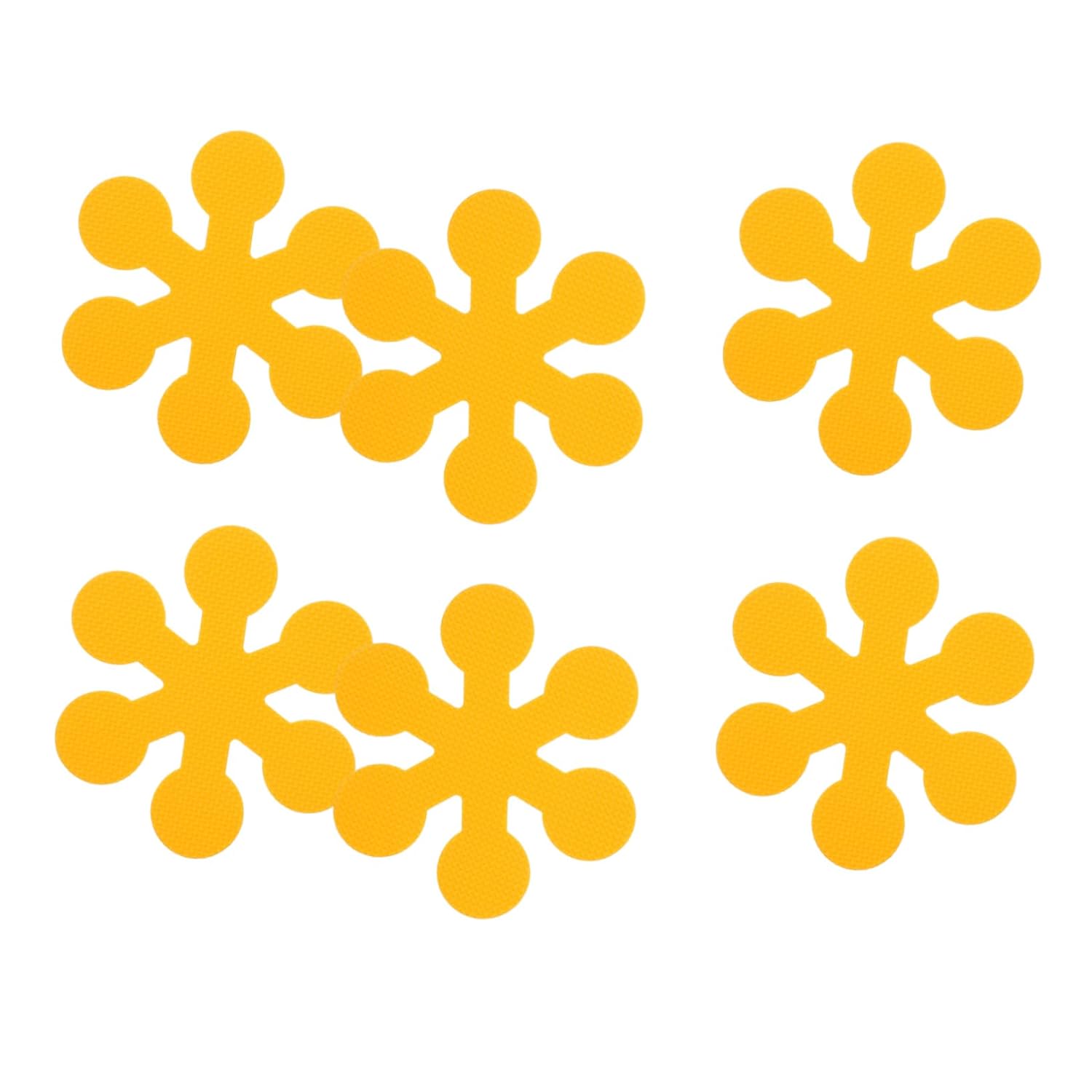 SECFOU Non-Slip Bathtub Stickers 6pcs