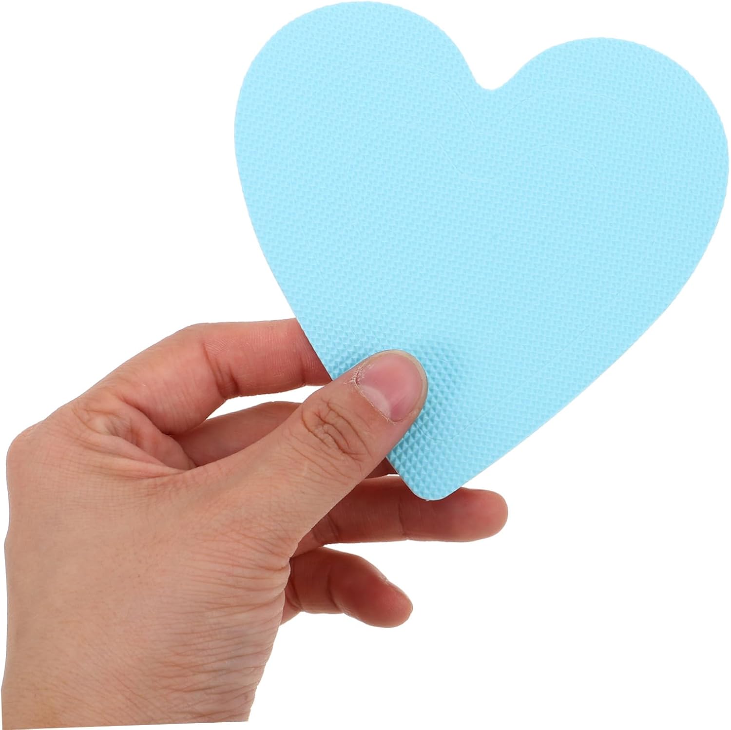 PRETYZOOM 20pcs Heart Non-Slip Bathtub Stickers