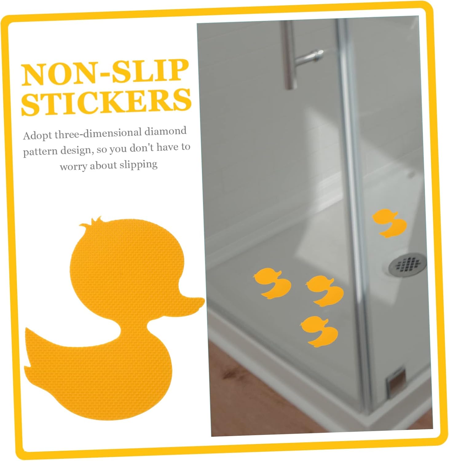 COSMEVIVI 12pcs Non-Slip Bathtub Stickers for Kids