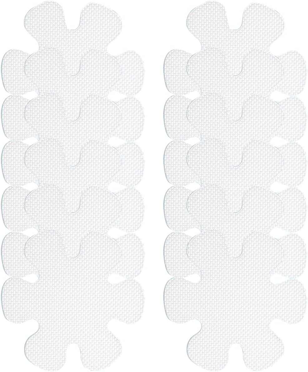 12Pcs Self Adhesive Flower Non Slip Stickers for Bathtub and Shower 1