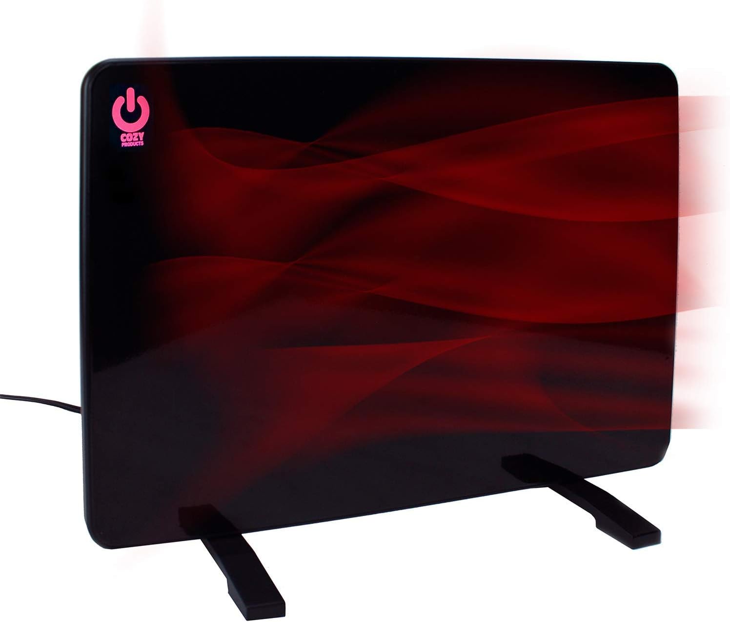 Cozy Legs Flat Panel Heater - 200W Energy Efficient 19 x 13 x 58
