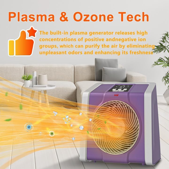 HEATIT Smart Space Heater with Remote and Thermostat 1