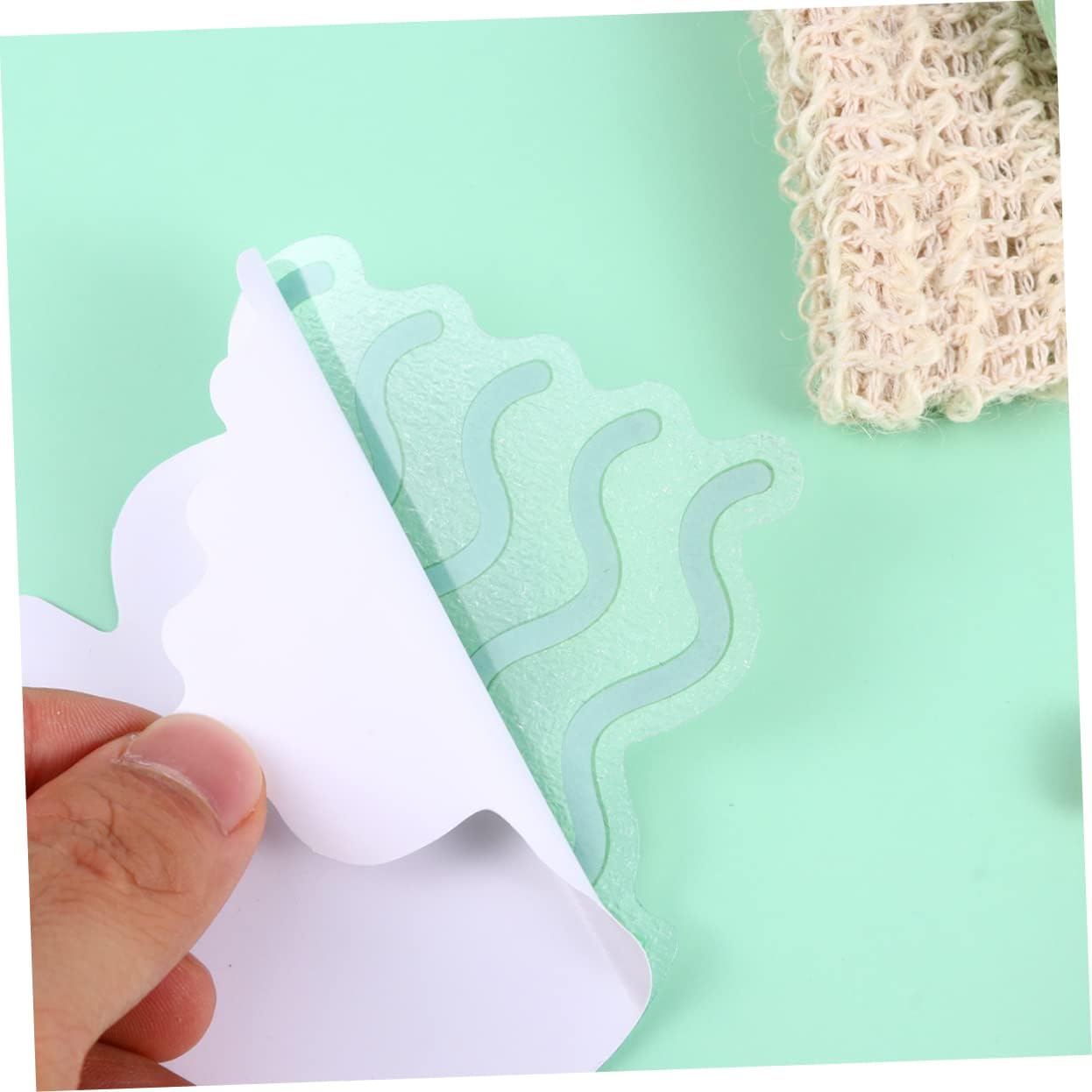 PRETYZOOM Cartoon Sea Creature Bathtub Stickers
