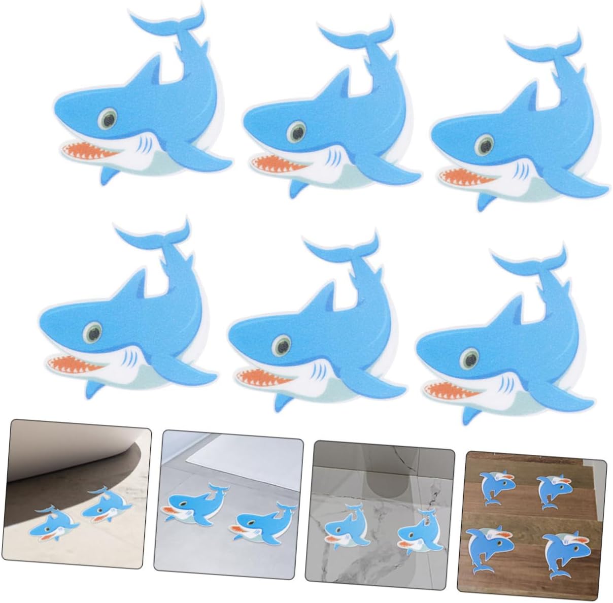LIFKICH Bathtub Stickers Non-Slip Animal Decals