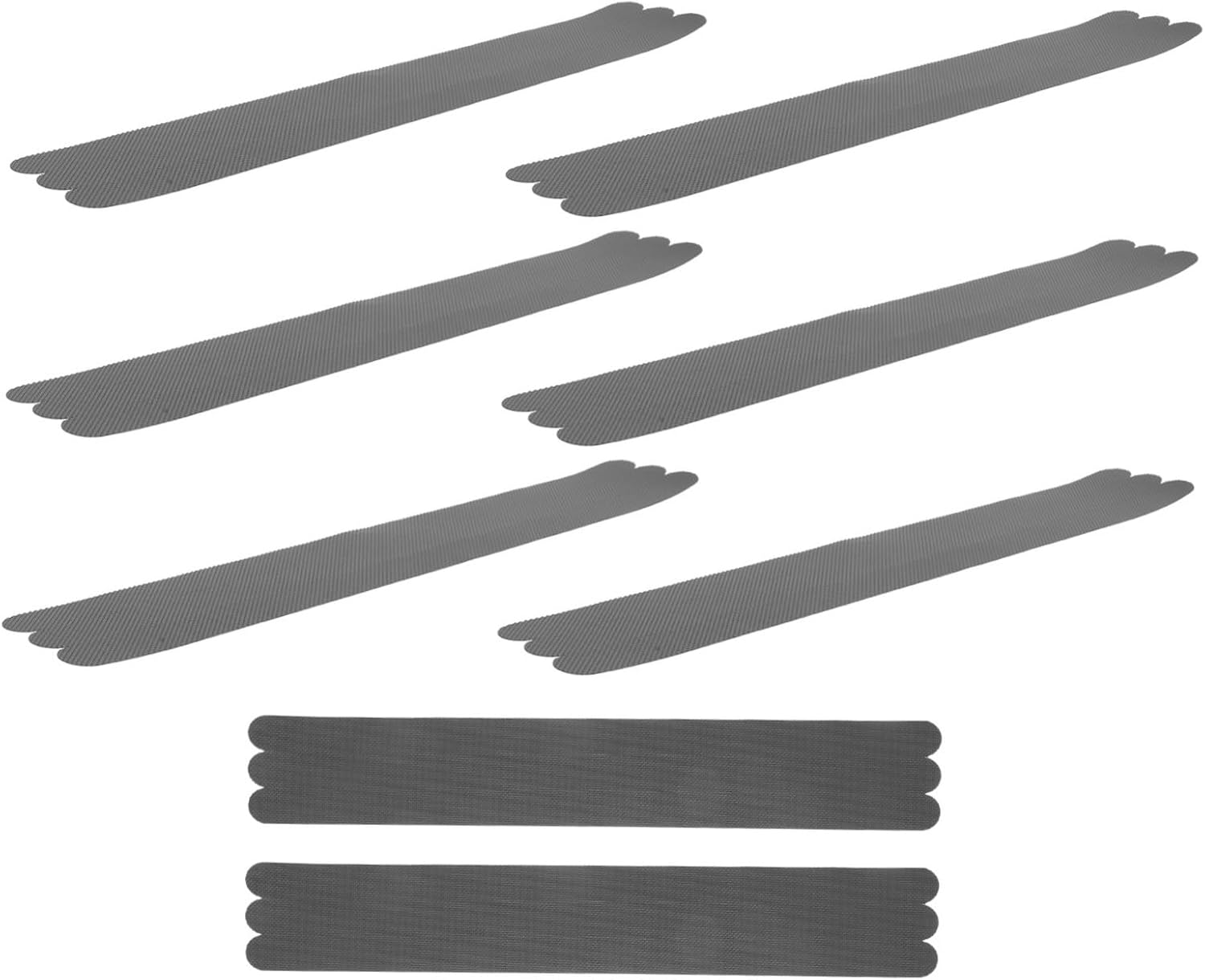 24pcs Transparent Shower Stickers for Bathtub and Stairs Non Slip Safety Strips