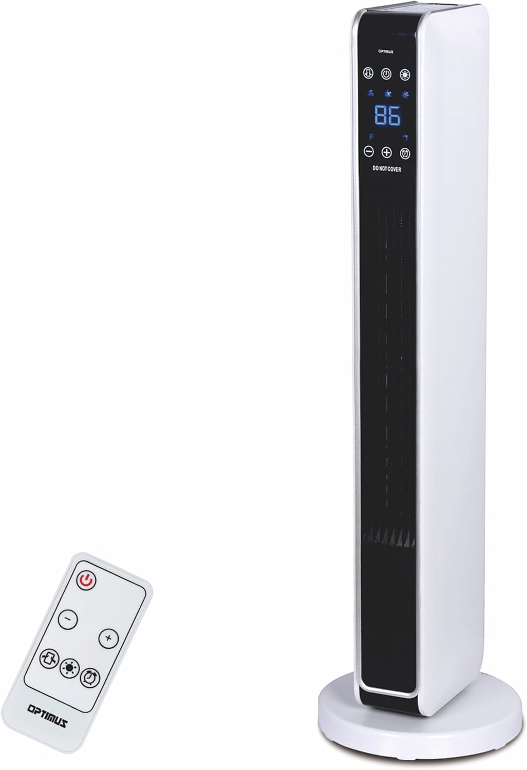 Optimus H-7329 29 Oscillating Tower Heater with Remote