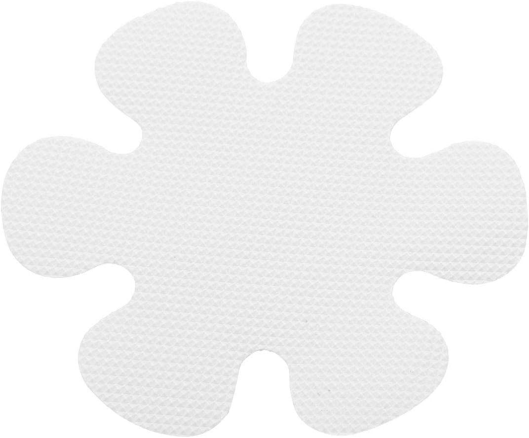 YOOJIA 20Pcs Transparent Non-Slip Bathtub Stickers