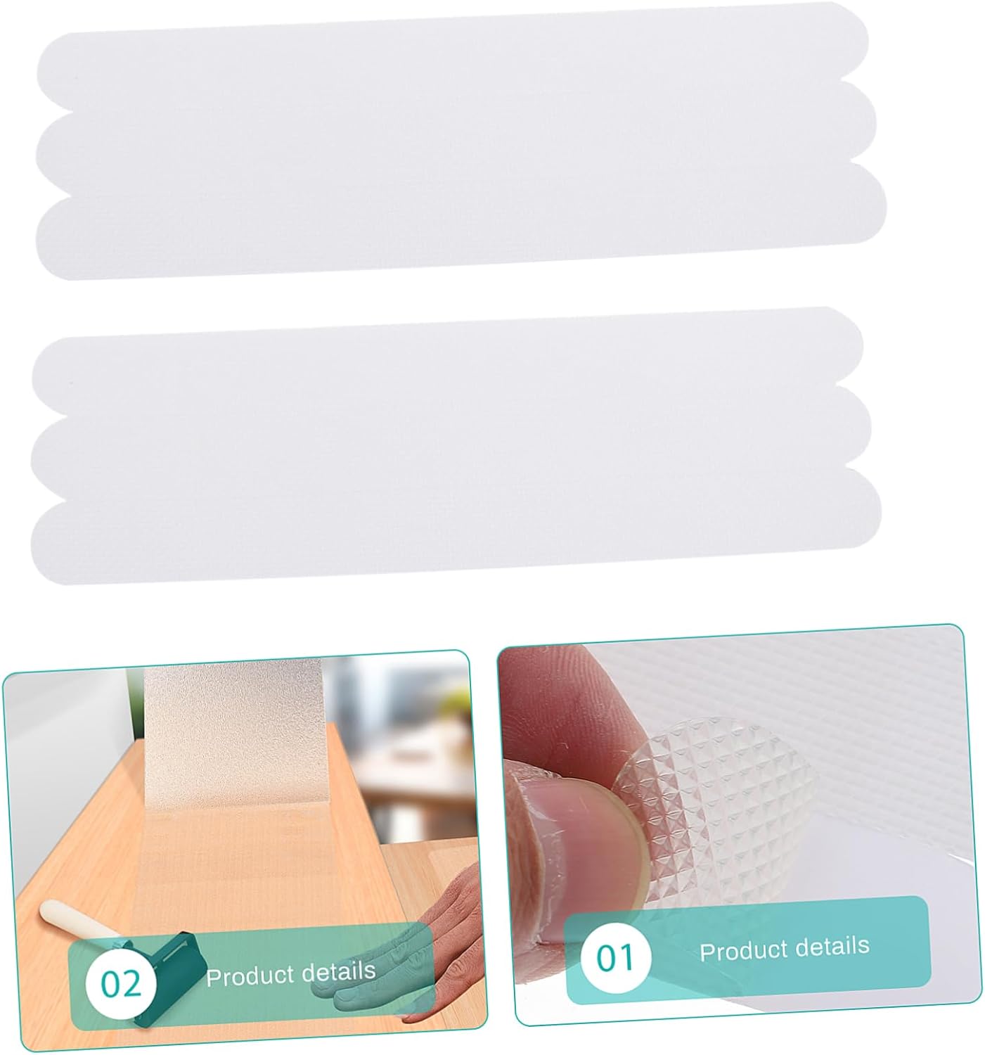 Non-Slip Shower Stickers 36PCS for Bathroom Safety 1