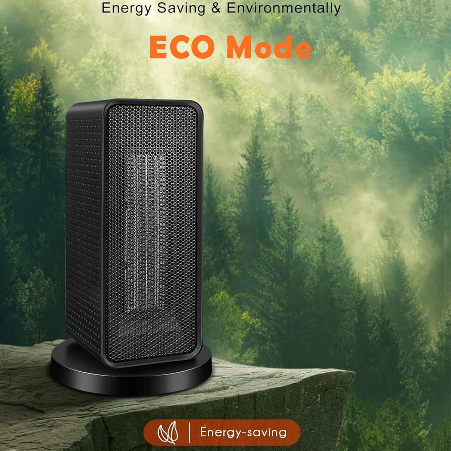 Brivennor 1200W Electric Oscillating Heater with Safety Features