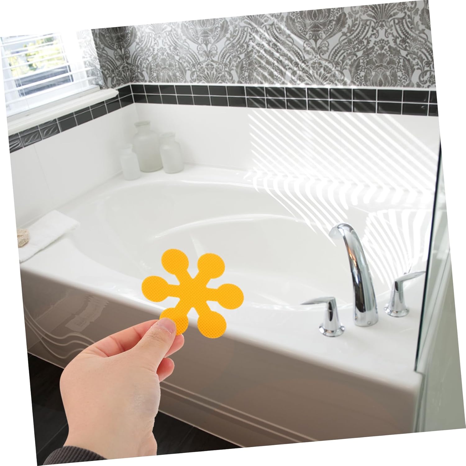 Toddmomy Non-Slip Tub Stickers for Safety and Style