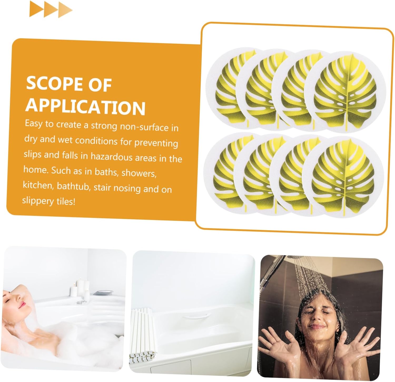 WESIEVYA Bathtub Non-Skid Grip Stickers for Kids