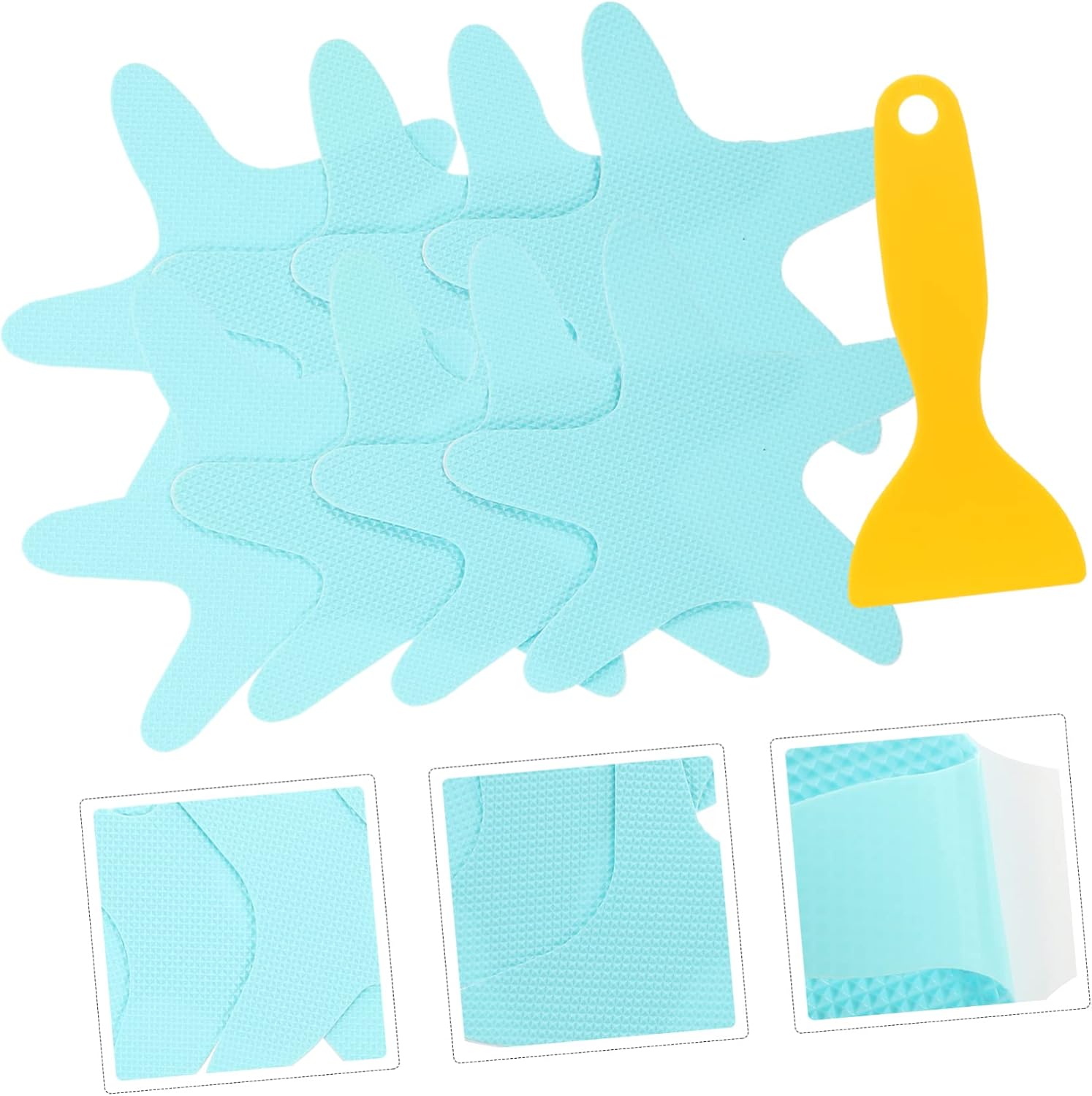 MAGICLULU Non-Slip Bathtub Stickers with Sea Animal Design