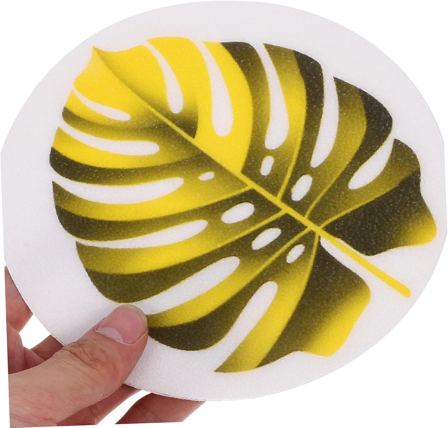 TINEASUR 1set Anti-Slip Leaf Stickers for Bathtub